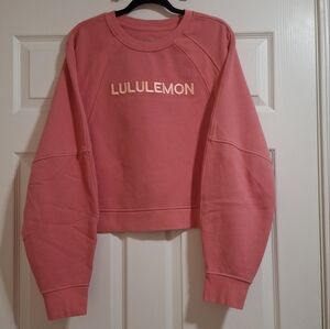Lululemon Scuba Oversized Pullover Wordmark